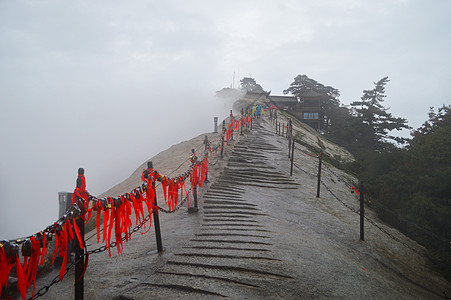 陕西西岳实拍自然风景照图片