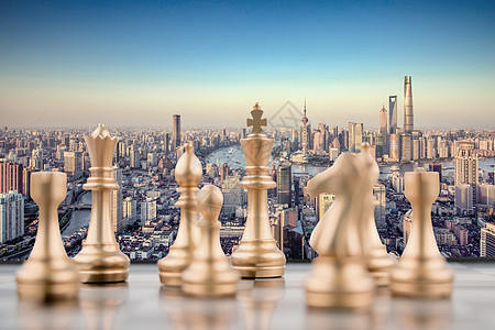 城市国际棋盘图片