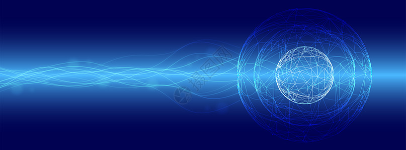 水母地球科技背景背景图片