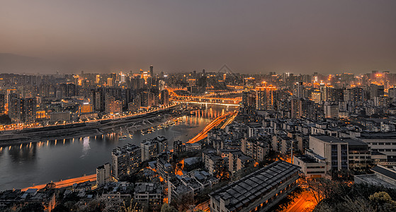 重庆渝澳大桥夜景图片
