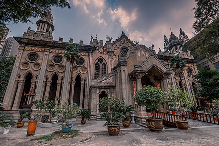 武汉古德寺圆通速递高清图片