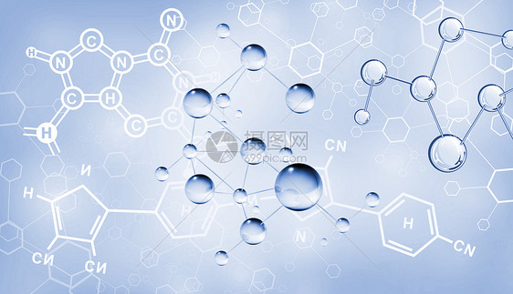 分子背景图片