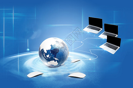 数据处理互联网链接设计图片