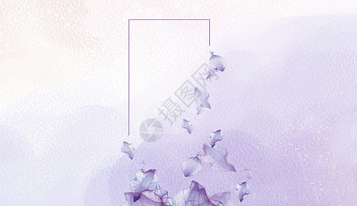 素净浪漫紫色背景设计图片