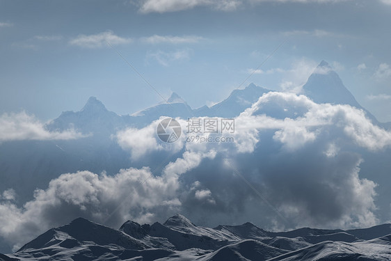 林芝南迦巴瓦雪山特写图片