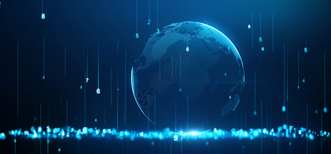 大数据可视化背景图设计图片