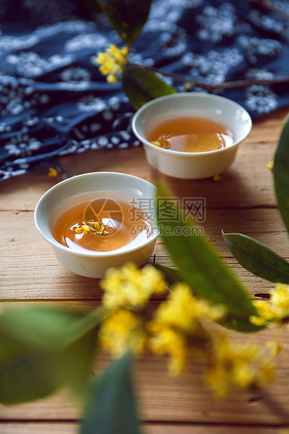 中秋饮品桂花茶图片