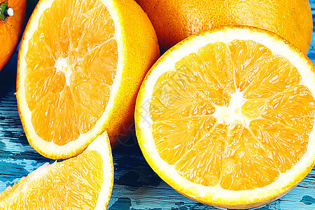橙子的色彩图片