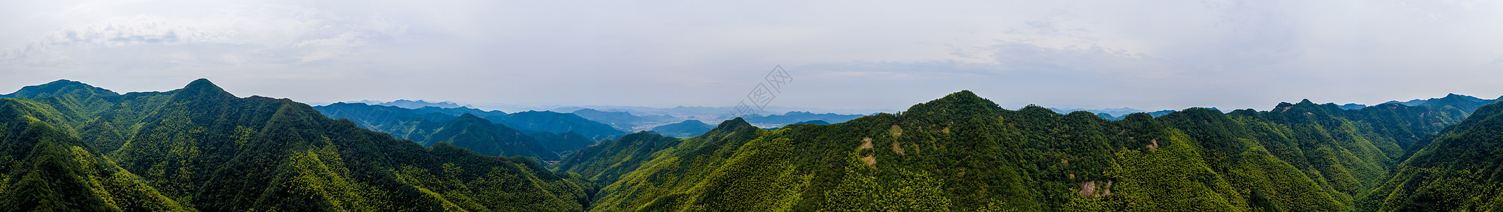 崇山峻岭全景背景图片