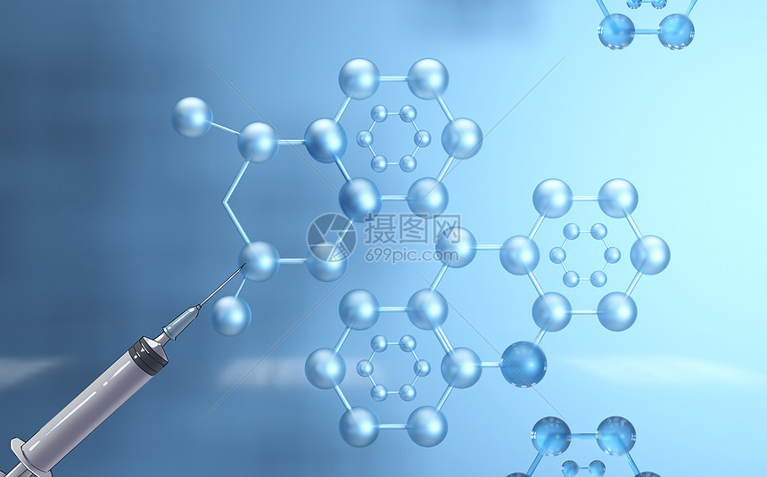 DNA分子链图片