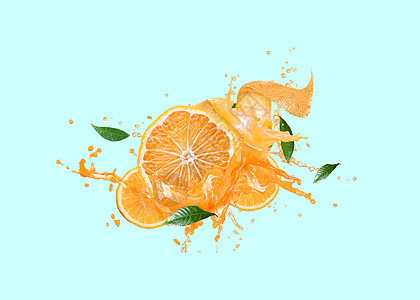 原味果汁原味橙汁设计图片
