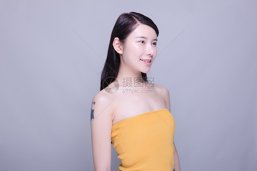 美容美妆水润妆面图片