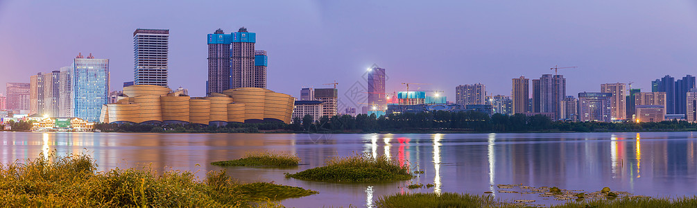 城市建筑楼群全景图图片