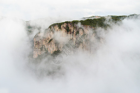 浙江仙居县神仙居风景区背景