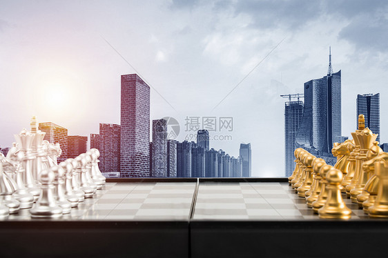 商务棋盘图片