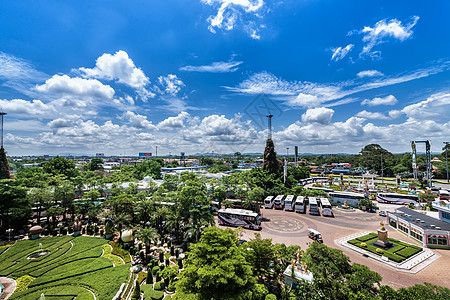 工厂全景泰国风光背景