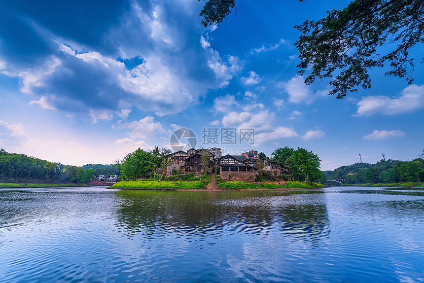 重庆溏河古镇风景图片