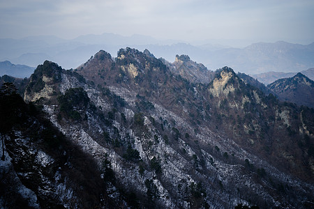 武当山雪景风光图片