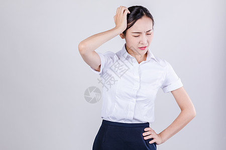 难受卡通图片