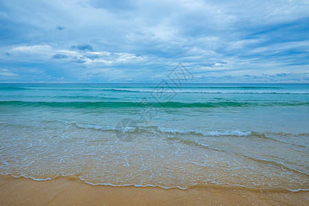 海滩沙泰国普吉岛美景背景