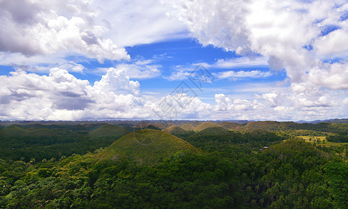 菲律宾薄荷岛巧克力山唯美风景图片