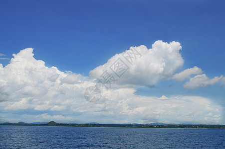 菲律宾唯美海峡海域照片背景图片