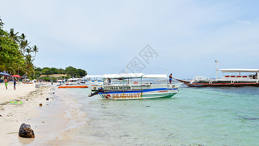 菲律宾邦劳岛panglao海滩图片