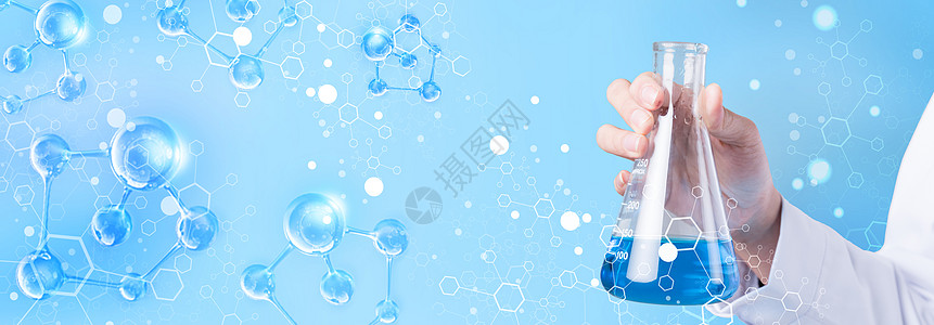 医疗科技分子化学高清图片
