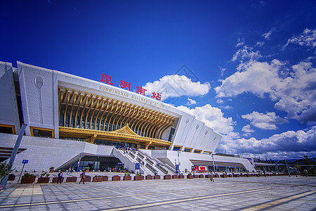 文明社会 火车站背景