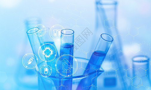 医药科技科学图标高清图片