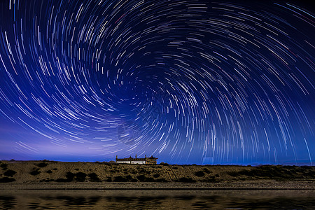 青海湖星空青海湖二郎剑星空背景