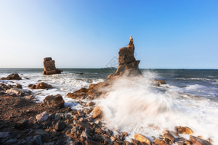 台风天海景图片