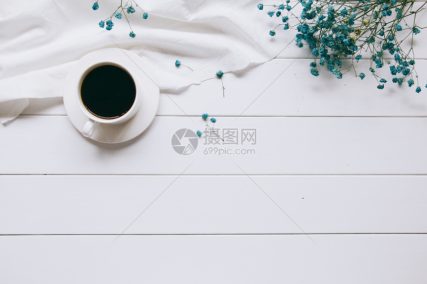 满天星咖啡白色木纹背景素材高清图片下载 正版图片 摄图网