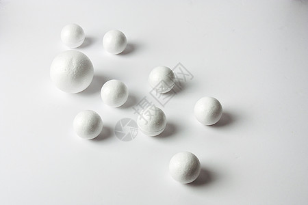 大小圆球创意组合静物素材图片