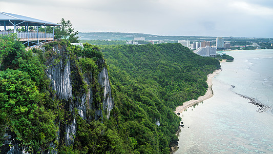 关岛情人崖旅游景点情人崖高清图片