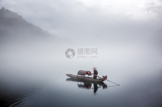 小东江迷雾图片