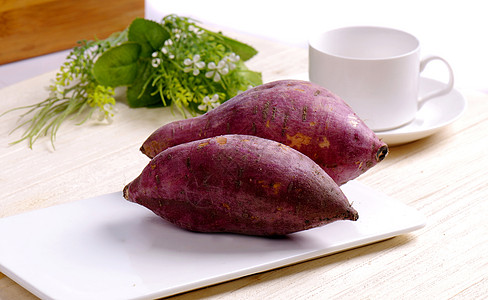 土豆红薯四川特产红薯地瓜背景