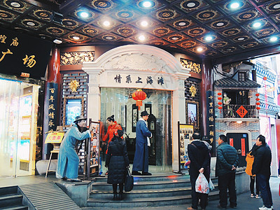 上海城隍庙城隍庙一角高清图片
