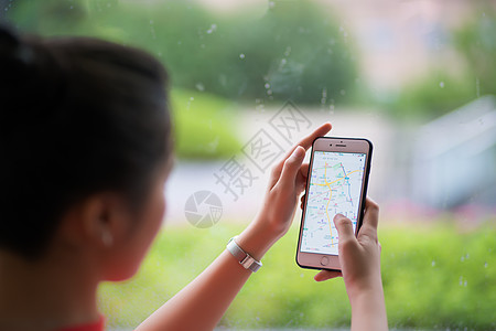 城市手机地图导航高清图片