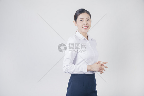 自信的职场女性图片