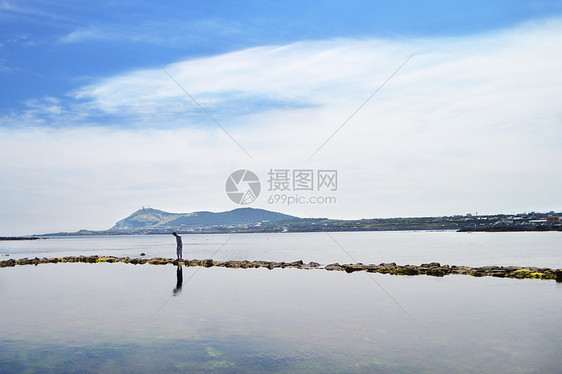 韩国济州岛牛岛唯美自然风光图片