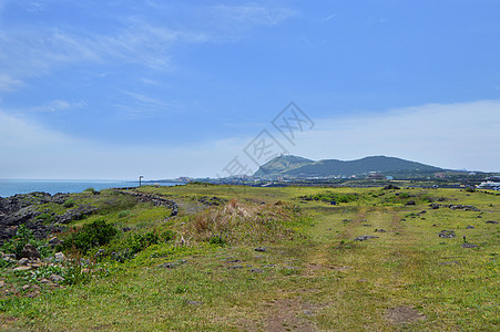 韩国济州岛牛岛自然风光图片