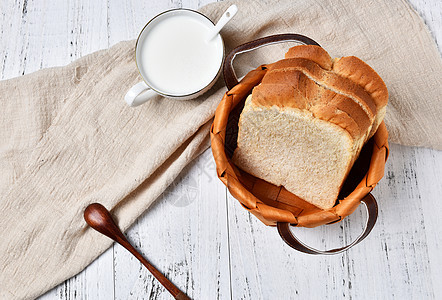 自制面包早餐面包图片