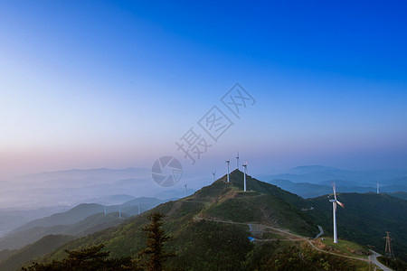 湖北大悟三爪山星空拍摄基地背景图片