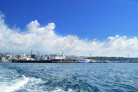 韩国济州岛大海海岛自然风光图片