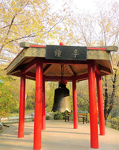 黑龙江植物园钟亭图片