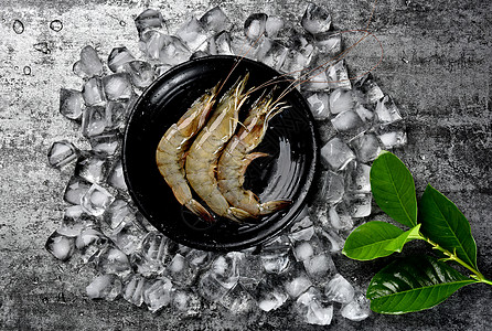 油门大虾海鲜产品龙虾淡水虾大虾背景
