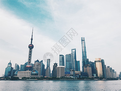 上海外滩的那些建筑背景图片