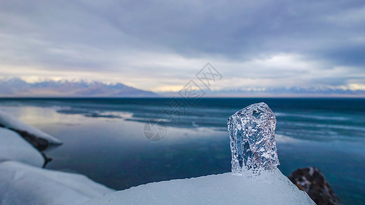 博乐新疆赛里木湖背景