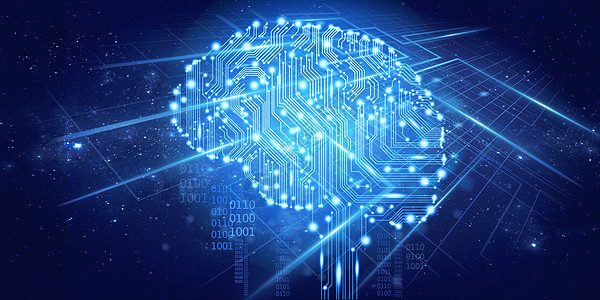 人工智能数字路科技高清图片